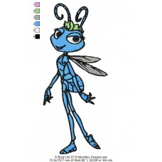 A Bugs Life 01 Embroidery Designs